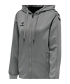 Hummel hmlCORE XK Kapuzenjacke Damen Grau F2006