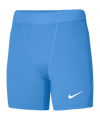 Nike Pro Strike Short Damen Blau Weiss F412