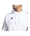 adidas Tiro 24 Hoody Weiss Schwarz - weiss
