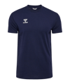 Hummel Go 2.0 Chevron T-Shirt Blau F7026