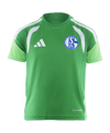 adidas FC Schalke 04 Team Trainingsshirt Kids Grün - gruen