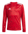 adidas Team Icon 25 Trikot langarm Kids Rot