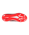 adidas X Speedportal Messi.1 FG Kids Balon te Adoro Weiss Schwarz Rot - weiss