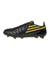 adidas F50 Elite Leather Adizero 2010 FG Schwarz - schwarz