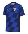 Nike Kroatien Trikot Away EM 2024 Blau Weiss F405 - blau