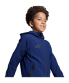 adidas Originals Tiro Travel Windjacke Kids Dunkelblau - schwarz