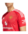 adidas Manchester United Auth. Trikot Home 2024/2025 Rot - rot