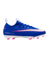 Nike Jr Air Zoom Mercurial Vapor XVI Academy FG/MG Attack Kids Blau F446 - blau