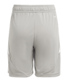 adidas Tiro 24 Short Kids Grau Weiss - grau
