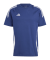 adidas Tiro 24 T-Shirt Blau Weiss