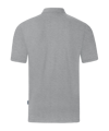 Jako Organic Stretch Polo Shirt Grau F520 - grau