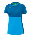 Erima Six Wings T-Shirt Damen Hellblau Türkis