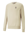 PUMA Pivot EMB Sweatshirt Beige F13 - beige