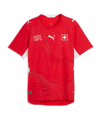 PUMA SFV Schweiz Authentic Trikot Home WM 2026 Rot F01 - rot