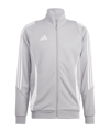 adidas Tiro 24 Trainingsjacke Grau Weiss