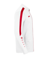 JAKO Power Polyesterjacke Weiss Rot F004 - weiss