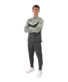 JAKO Iconic Trainingsanzug Kids Grau F852