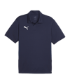 PUMA teamGOAL Poloshirt Blau Weiss F06