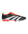 adidas Predator League FG Solar Energy Schwarz Weiss Rot - schwarz