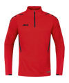 JAKO Challenge Ziptop Rot Schwarz F101