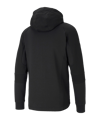 PUMA teamCUP Casuals Kapuzenjacke Schwarz F03 - schwarz