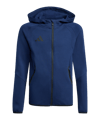 adidas Tiro Travel Hoody Kids Dunkelblau