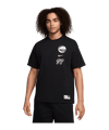 Nike Off Court M90 Basketball T-Shirt Schwarz F010 - schwarz