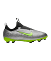 Nike Jr Air Zoom Mercurial Vapor XV Academy MG XXV Kids Silber Gelb F060 - silber