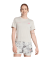 adidas Own the Run T-Shirt Damen Grau - grau