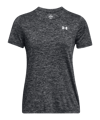 Under Armour Performance T-Shirt Damen Schwarz F001 - schwarz