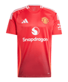 adidas Manchester United Trikot Home 2024/2025 Rot - rot