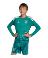 adidas DFB Deutschland Torwarttrikot Langarm Home WM 2026 Kids Grün - gruen