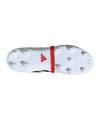 adidas COPA Gloro FG Weiss Rot Schwarz - weiss