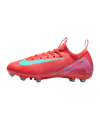 Nike Jr Air Zoom Mercurial Vapor XVI Academy MG Mad Energy Kids Rot F800 - rot