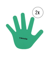 Cawila Marker-System Hand 18,5cm 2er Set Grün