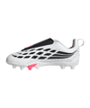 adidas Predator Club Hook and Loop FG/MG Chaos vs Weiß - weiss