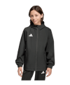 adidas Entrada 26 Jacke Kids Schwarz - schwarz