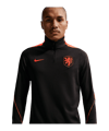 Nike KNVB Niederlande Strike Drilltop Schwarz F010 - schwarz