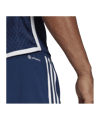 adidas Tiro 23 Competition Match Short Blau Weiss - dunkelblau