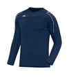 Jako Classico Sweatshirt Blau Weiss F09