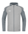 JAKO Performance Kapuzenjacke Grau F845