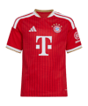 adidas FC Bayern München Trikot Home 2026/2027 Kids Rot - rot