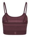 Hummel Yoga Seamless Low Support Sport-BH Damen Braun F8016 - braun