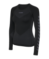 Hummel First Seamless Longsleeve Damen F2001 - schwarz