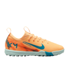 Nike Jr Air Zoom Mercurial Vapor XVI Academy TF Kylian Mbappe Signature Kids Orange F801 - orange
