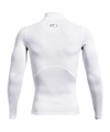 Under Armour HG Compression Mock langarm F100 - weiss