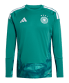 adidas DFB Deutschland Torwarttrikot Langarm Home WM 2026 Grün - gruen