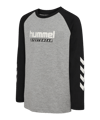Hummel Logo L/S T-Shirt Kids Grau F2006 - grau