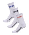 Hummel hml 3er Pack Socken Weiß F9347