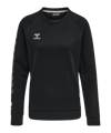Hummel Move Grid Cotton Sweatshirt Damen Schwarz F2001